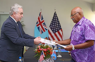 PRIME MINISTER RABUKA MEETS THE UNITED STATES NATIONAL SECURITY COUNCIL COORDINATOR- U.S. SUPPORT REAFFIRMED