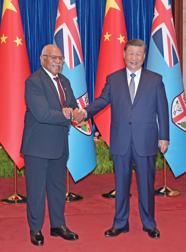 Fiji and China reaffirm commitment to strengthen bilateral relations