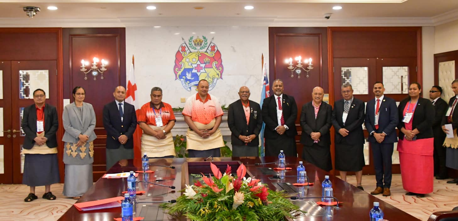 Prime Minister Sitiveni Rabuka held bilateral discussions with Papua New Guinea (PNG) Prime Minister James Marape and Tonga Prime Minister Hu'akavameiliku along the margins of the Pacific Islands Forum Leaders Meeting today.