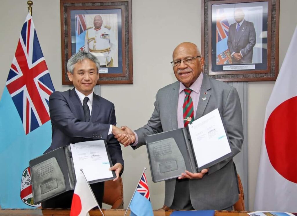 Japan provides FJ$19 Million support for improvement of Fiji's aviation safety facilities