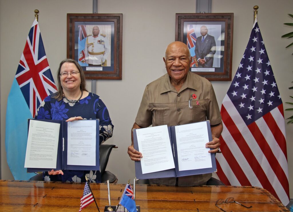 Fiji and United States signs agreement to establish USAID Pacific Office in Suva