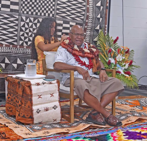 PM Rabuka meets Fijian diaspora in Samoa