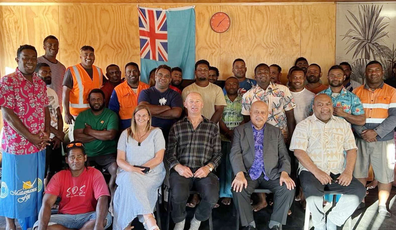 Fiji's High Commissioner meets with the seasonal workers in New Zealand