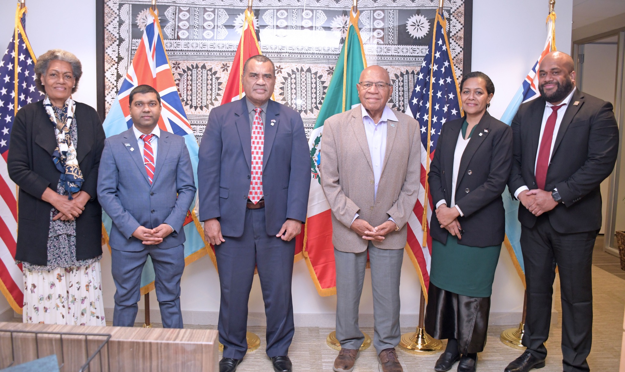 PM Rabuka thanks Fiji mission staff in Washington for their dedication and service